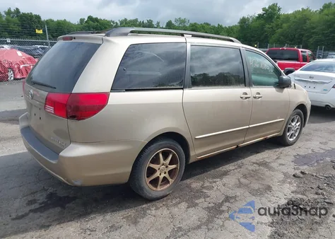 2004 Toyota Sienna Le from USA, damaged, VIN 5TDBA23C74S012205